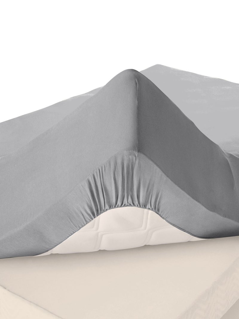 Becquet - Drap-housse grand bonnet Grands bonnets en coton Gris moyen - Kiabi
