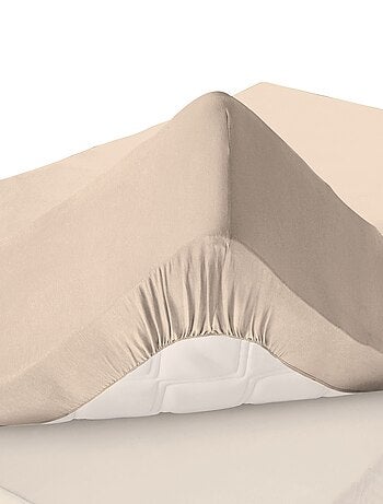 Becquet - Drap-housse grand bonnet PERCALE en coton