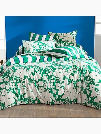 Becquet - Drap-housse GREEN SPRING en coton