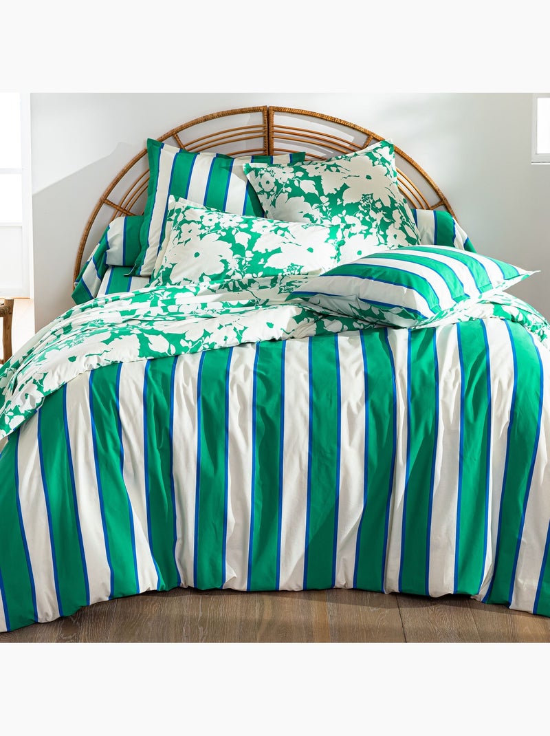Becquet - Drap-housse GREEN SPRING en coton Vert - Kiabi