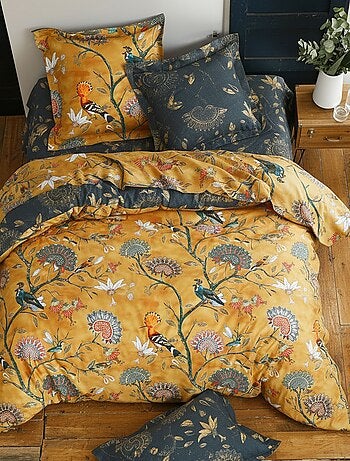 Becquet - Drap-housse JARDIN EXTRA SATIN en coton