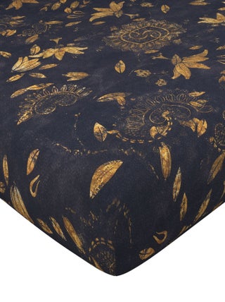 Becquet - Drap-housse JARDIN EXTRA SATIN en coton