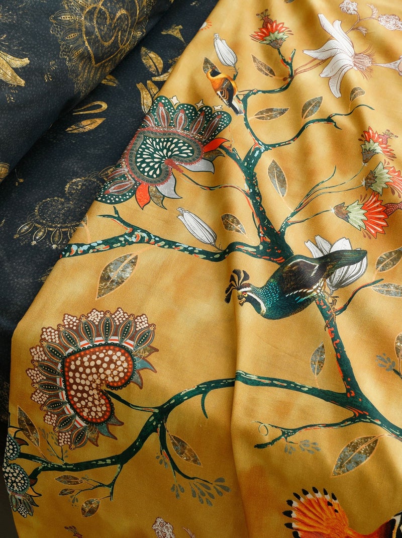 Becquet - Drap-housse JARDIN EXTRAORDINAIRE en coton Multicolore - Kiabi