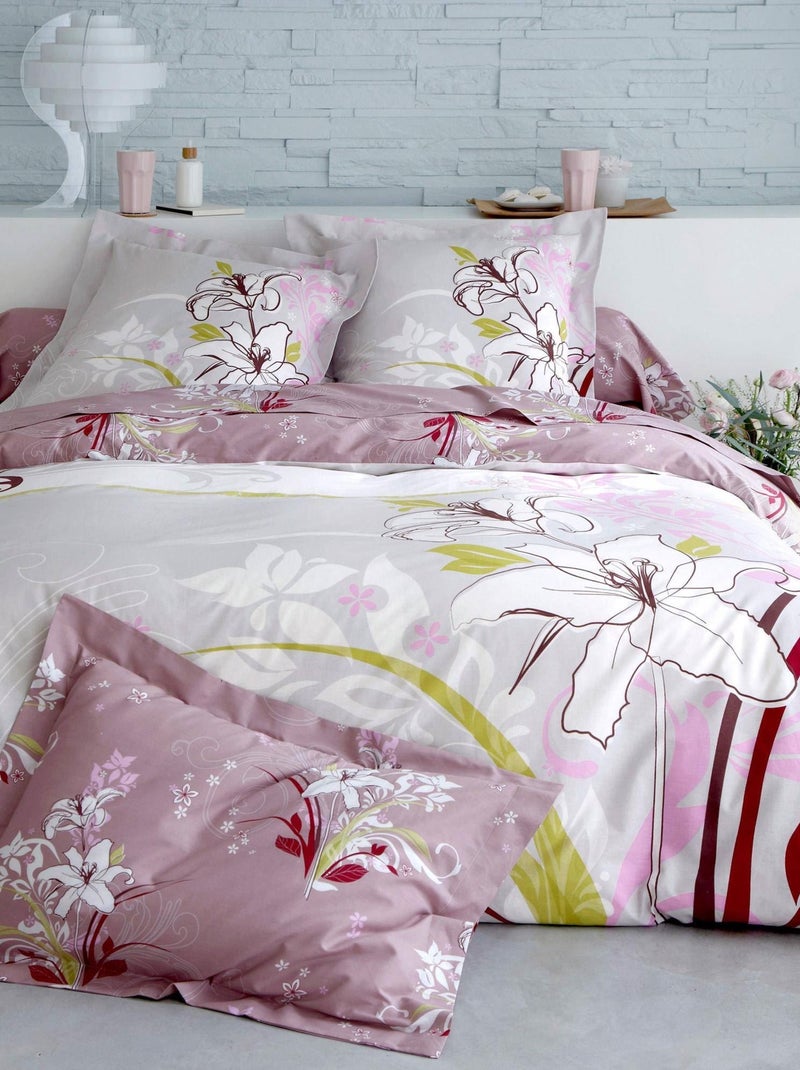 Becquet - Drap-housse JOELY en coton Violet - Kiabi