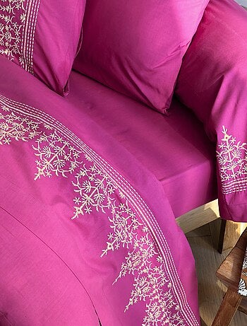 Becquet - Drap-housse LAURINE en coton