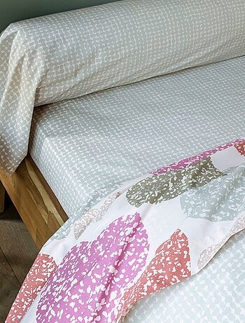 Becquet - Drap-housse LOVERS en coton