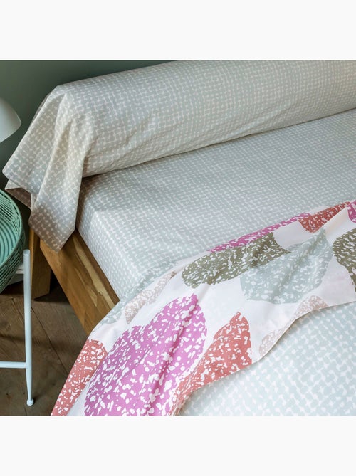Becquet - drap-housse lovers flanelle en coton - Kiabi
