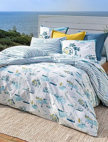 Becquet - Drap-housse MOUSSAILLON en coton