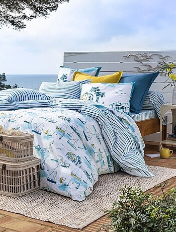 Becquet - Drap-housse MOUSSAILLON en coton