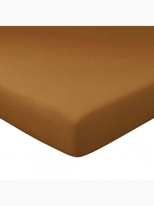 Becquet - Drap-housse PERCALE LAVEE ONDULEE en coton - Kiabi