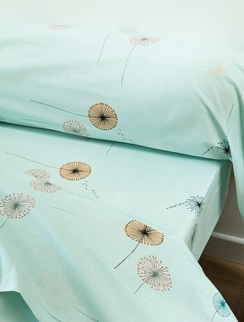 Becquet - Drap-housse PISSENLIT en coton