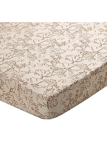 Becquet - drap-housse refuge boheme en coton