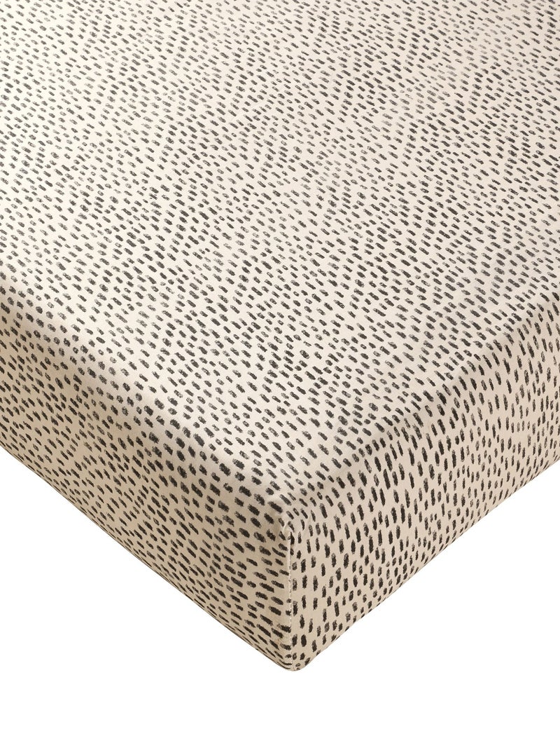 Becquet - Drap-housse TERRE WAX en coton Multicolore - Kiabi