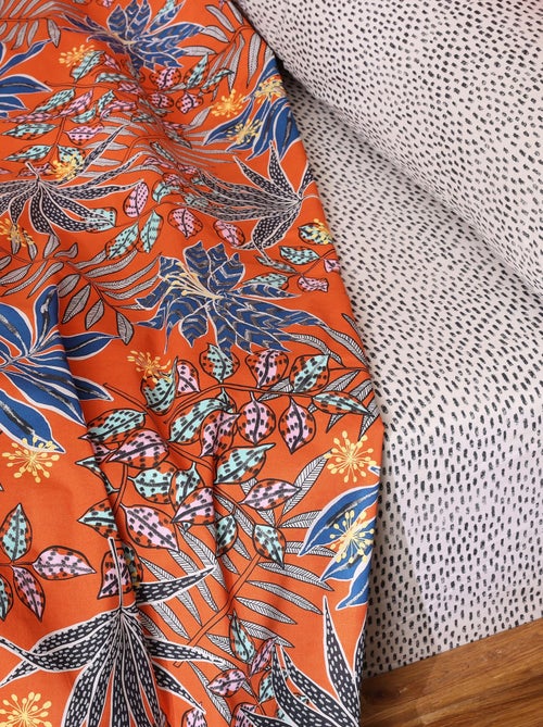 Becquet - Drap-housse TERRE WAX en coton - Kiabi