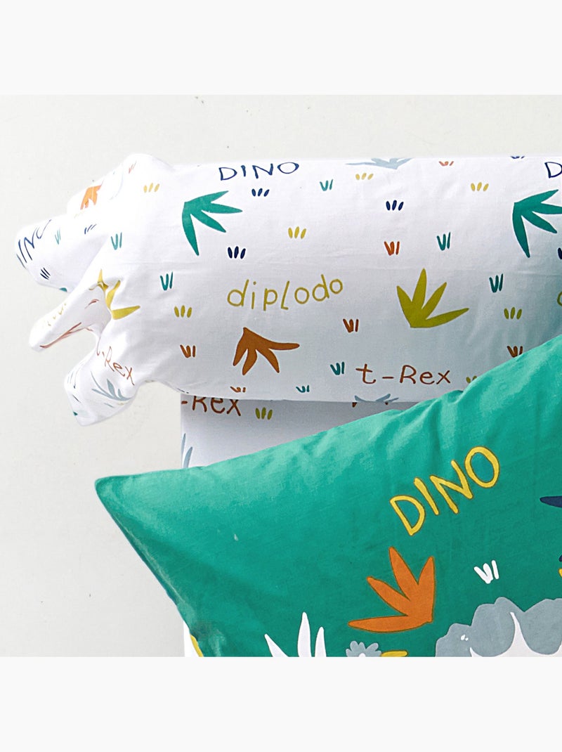 Becquet - Drap-housse TREX en coton Vert - Kiabi