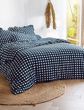 Becquet - Drap-housse VICHY en coton