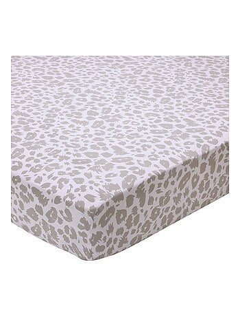 Becquet - Drap-housse ZEBRA en coton