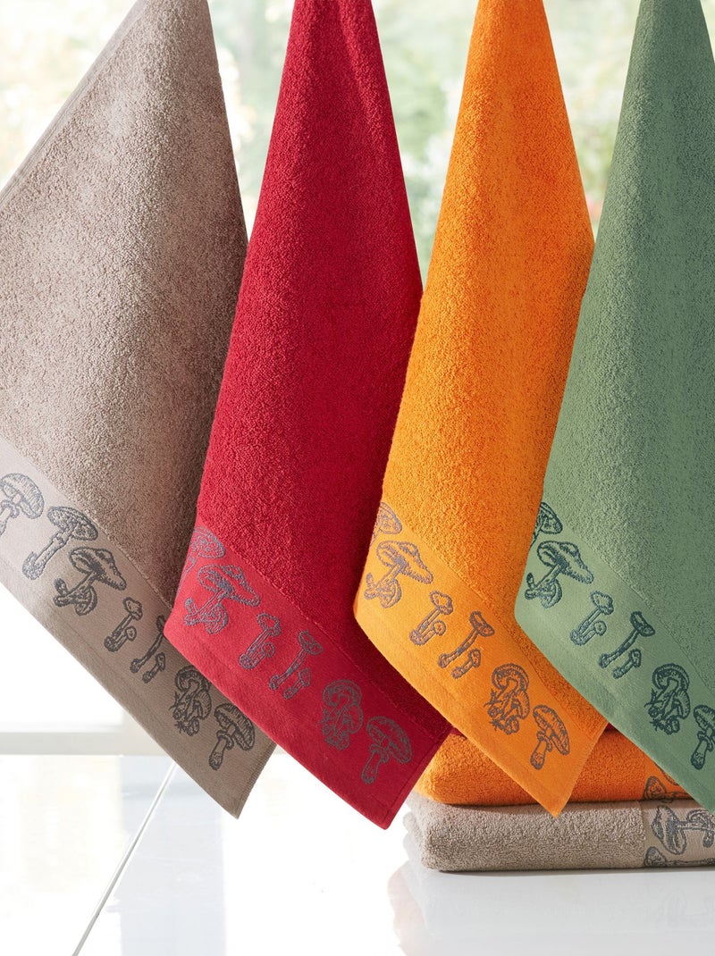 Becquet - Essuie-mains BOLET en coton Rouge - Kiabi