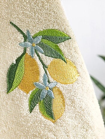 Becquet - Essuie-mains CITRONIA en coton