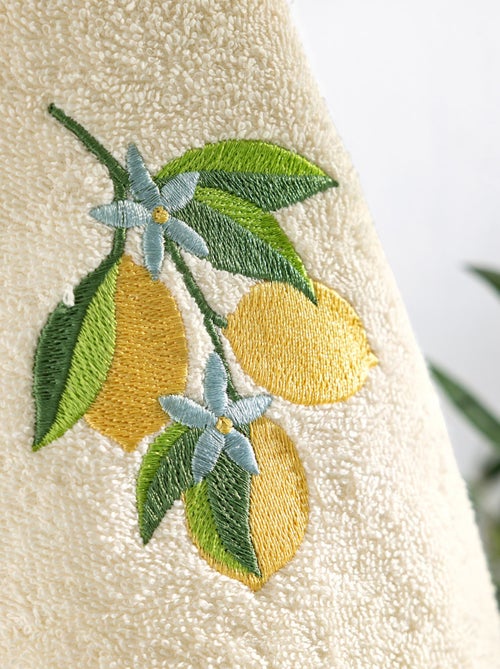 Becquet - Essuie-mains CITRONIA en coton - Kiabi