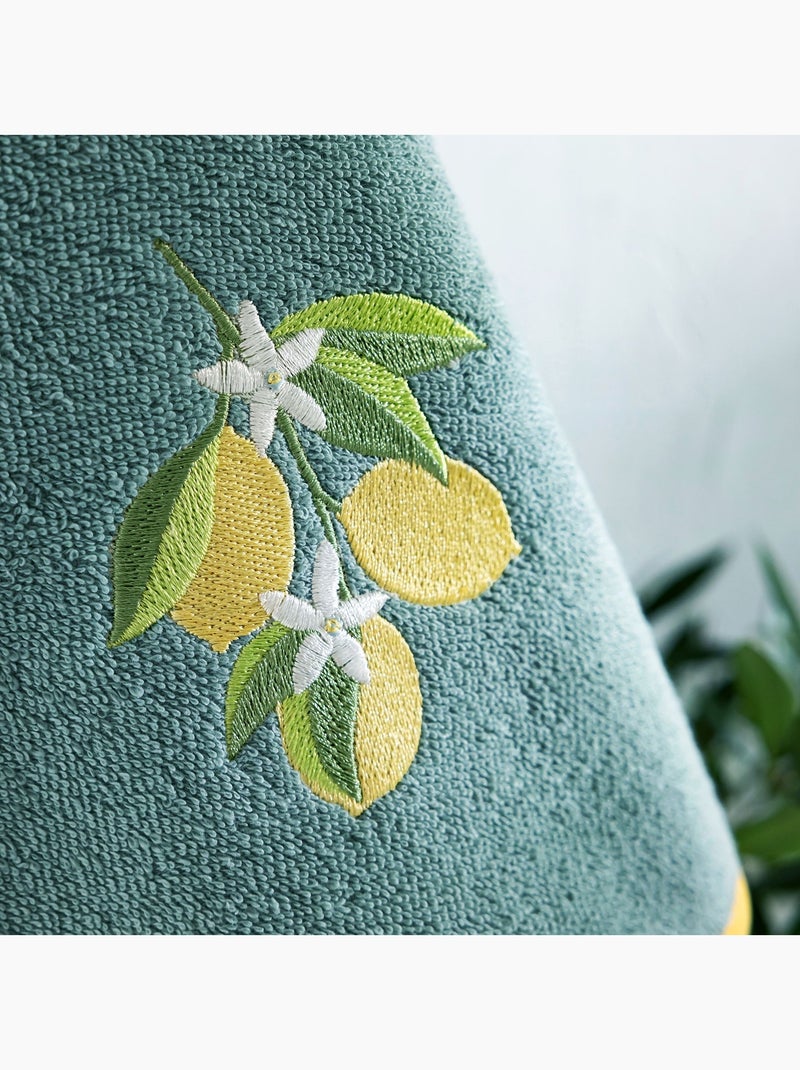 Becquet - Essuie-mains CITRONIA en coton Bleu - Kiabi