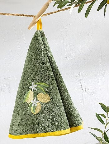 Becquet - Essuie-mains CITRONIA en coton