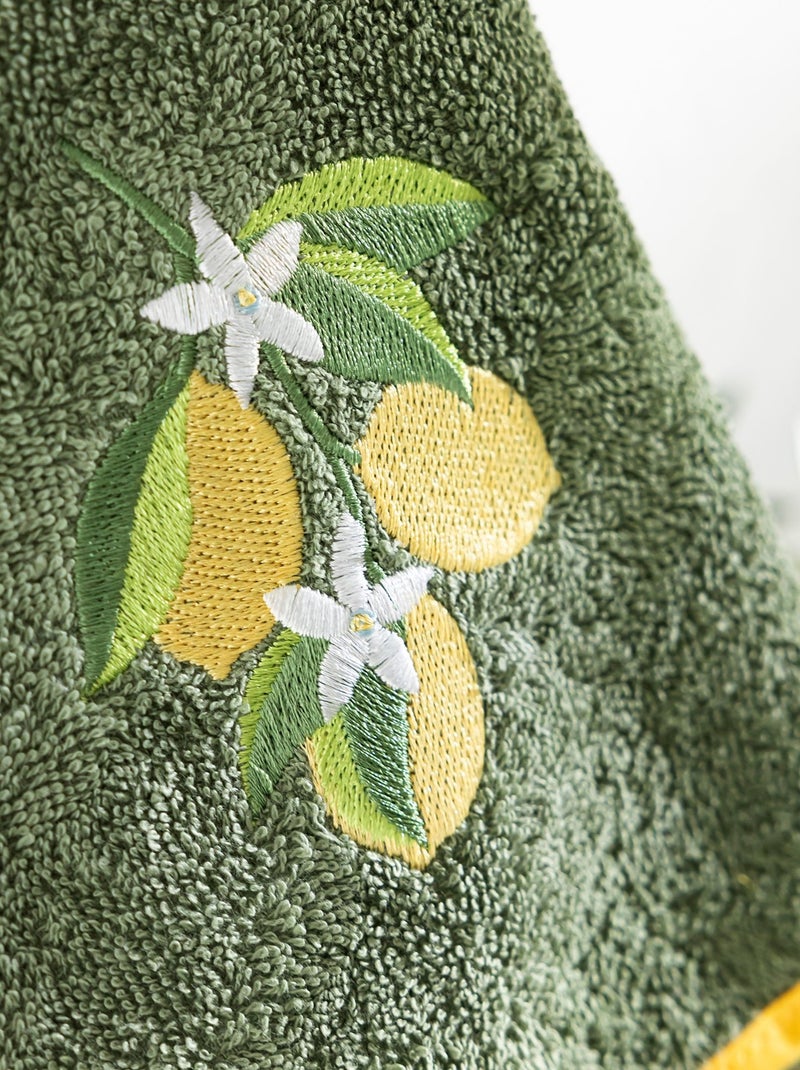 Becquet - Essuie-mains CITRONIA en coton Vert clair - Kiabi