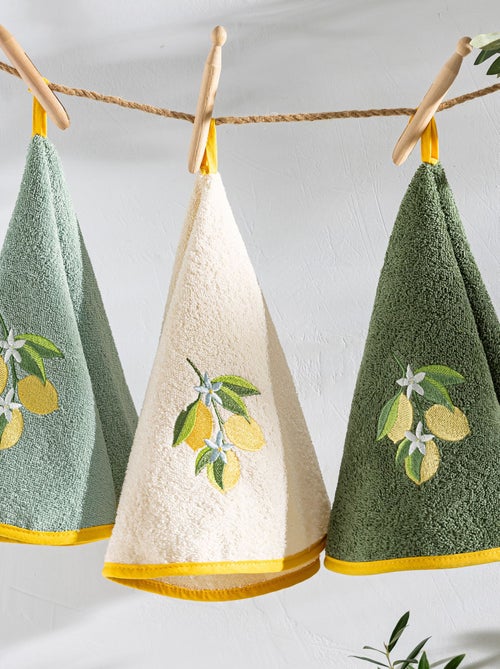 Becquet - Essuie-mains CITRONIA en coton - Kiabi