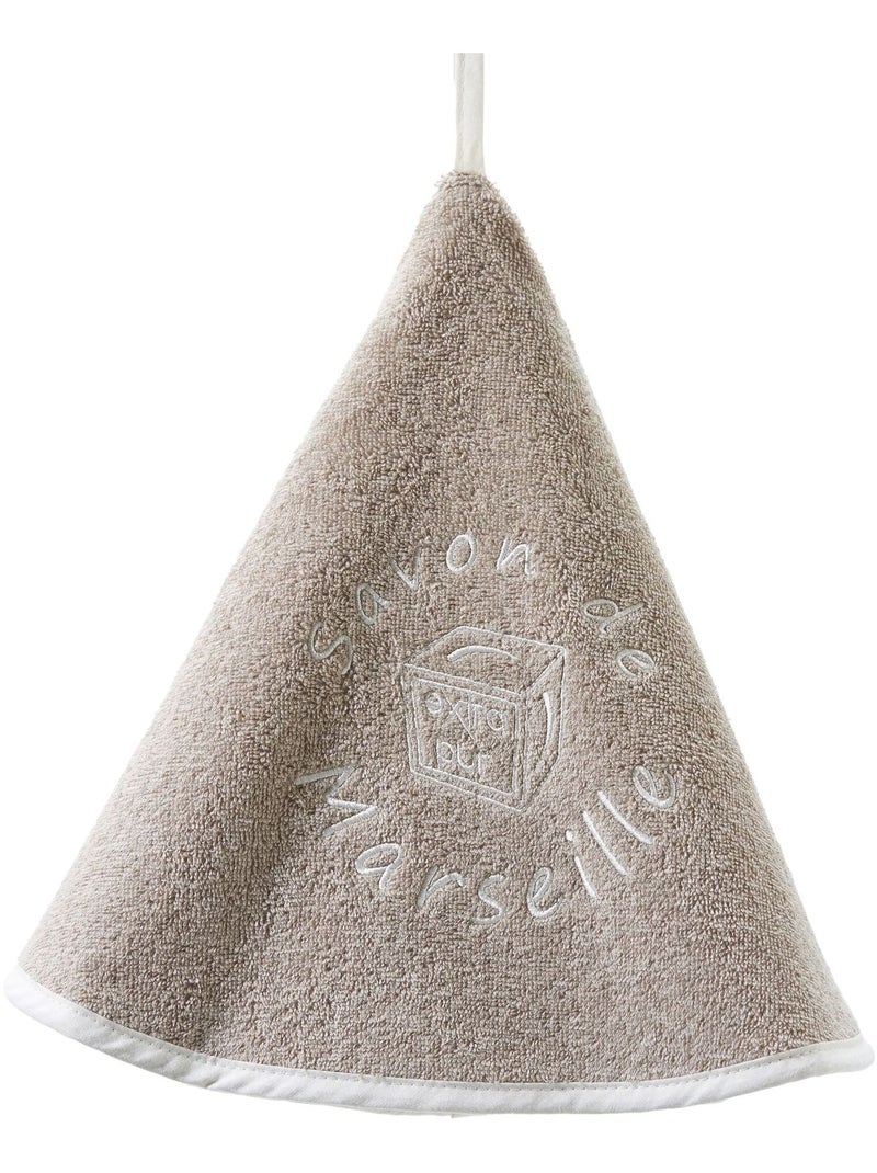 Becquet - Essuie-mains ESSUIE MAINS en coton Taupe - Kiabi