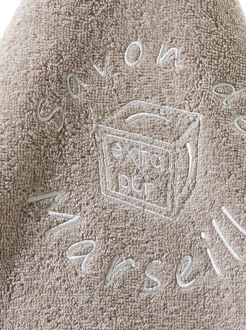 Becquet - Essuie-mains ESSUIE MAINS en coton Taupe - Kiabi