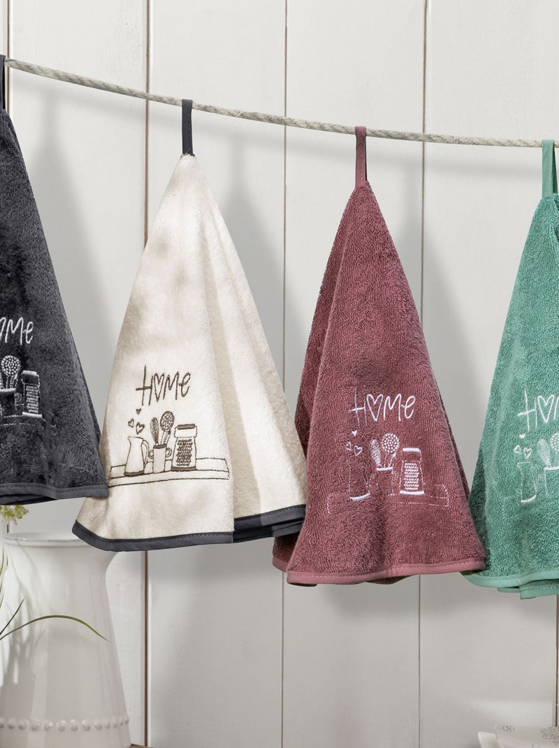 Becquet - Essuie-mains HOMY en coton Violet clair - Kiabi