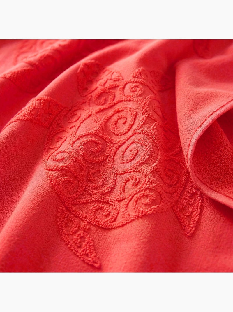 Becquet - Fouta TURTLE FOUTA en coton Orange corail - Kiabi