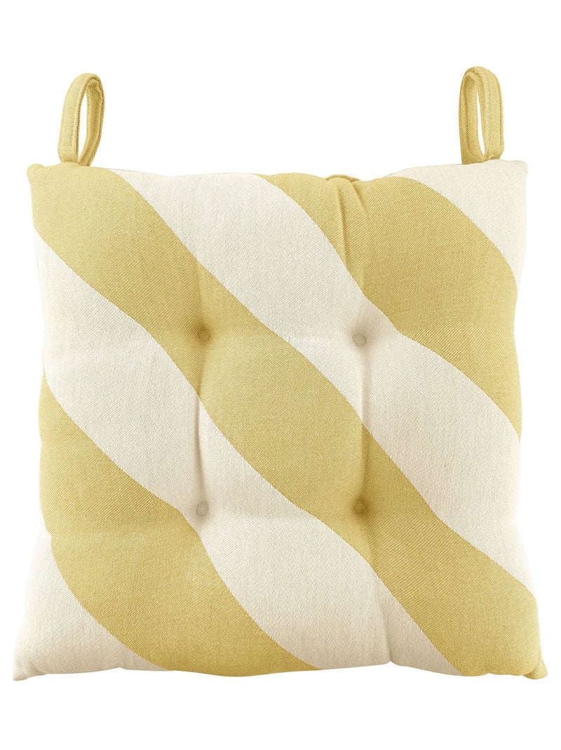 Becquet - Galette BIARRITZ en coton Jaune - Kiabi