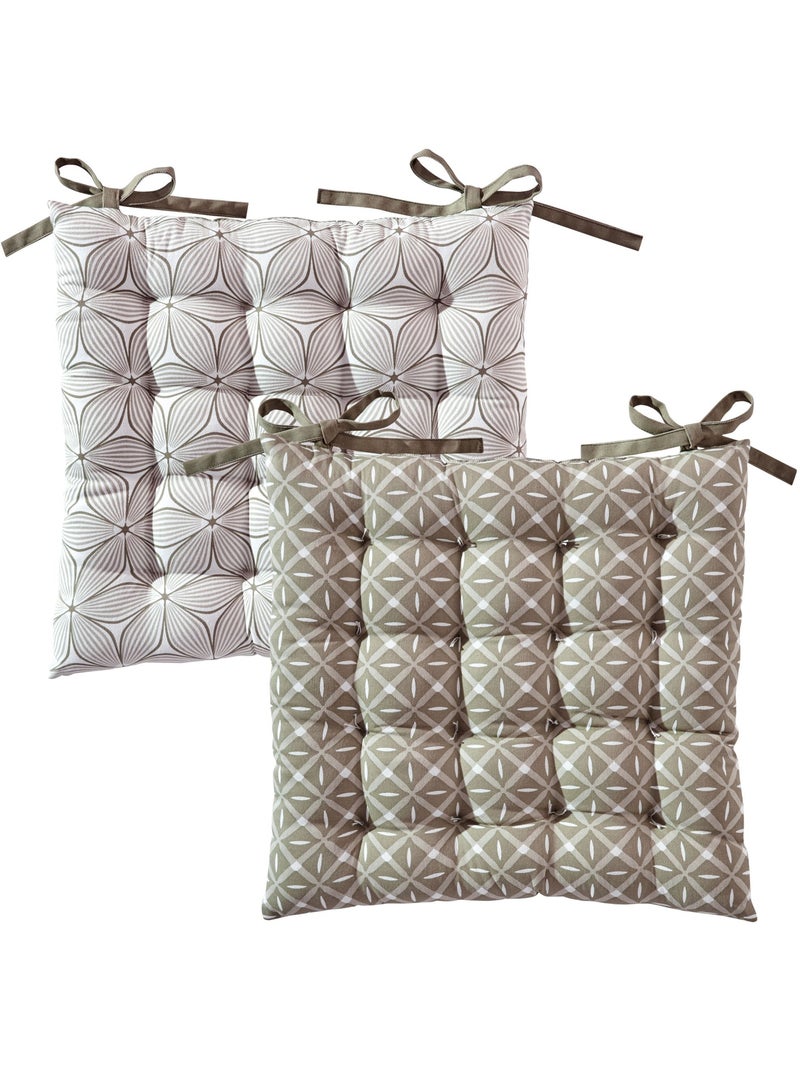 Becquet - Galette GIENS en coton Taupe - Kiabi