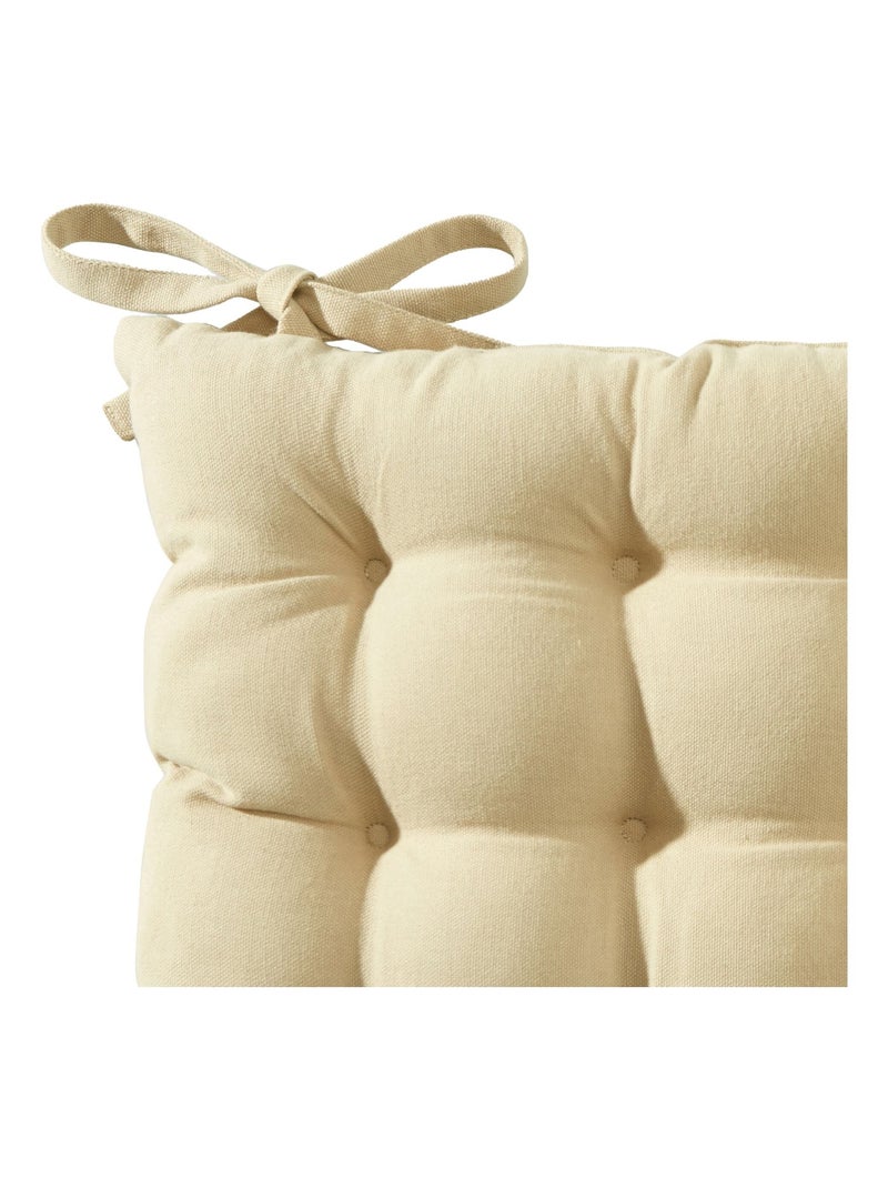 Becquet - Galette SEIZE en coton Beige - Kiabi