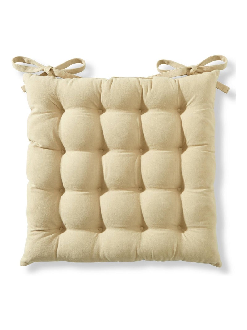 Becquet - Galette SEIZE en coton Beige - Kiabi