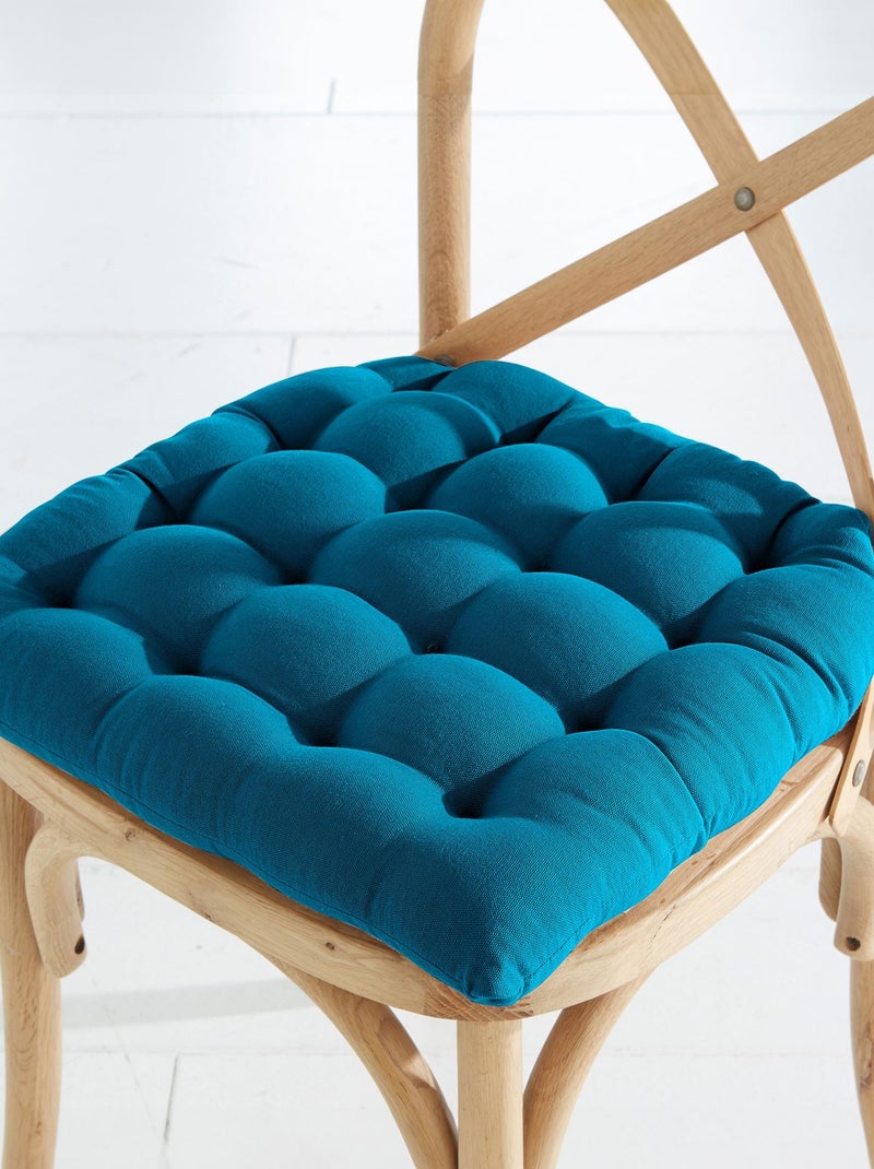 Becquet - Galette SEIZE en coton Bleu canard - Kiabi