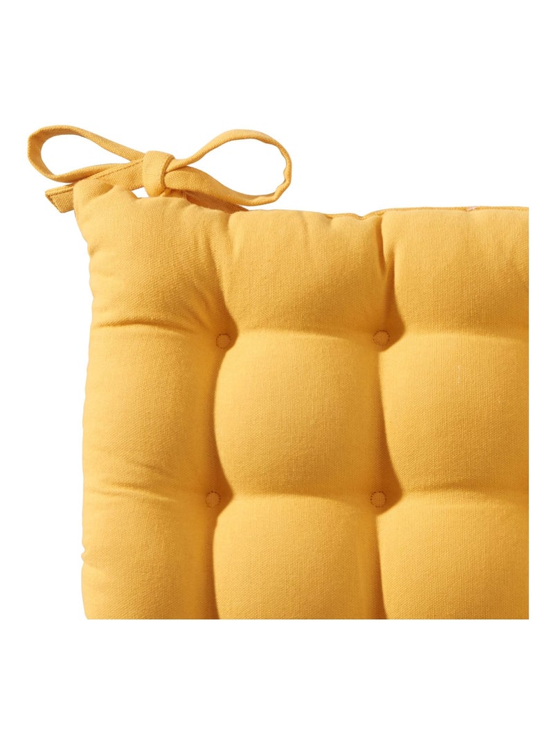 Becquet - Galette SEIZE en coton Jaune - Kiabi