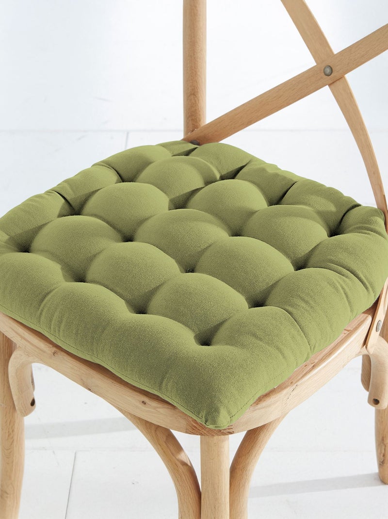 Becquet - Galette SEIZE en coton Vert pistache - Kiabi