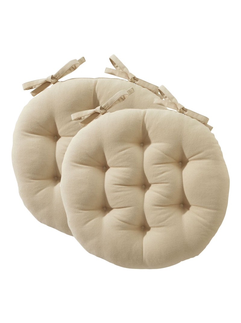 Becquet - Galette SEIZO en coton Beige - Kiabi