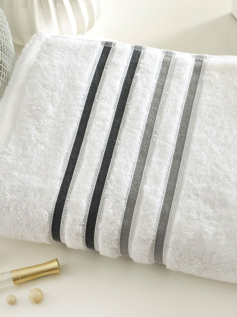 Becquet - Gant de toilette EXTRASOFT en acrylique Blanc Gris - Kiabi