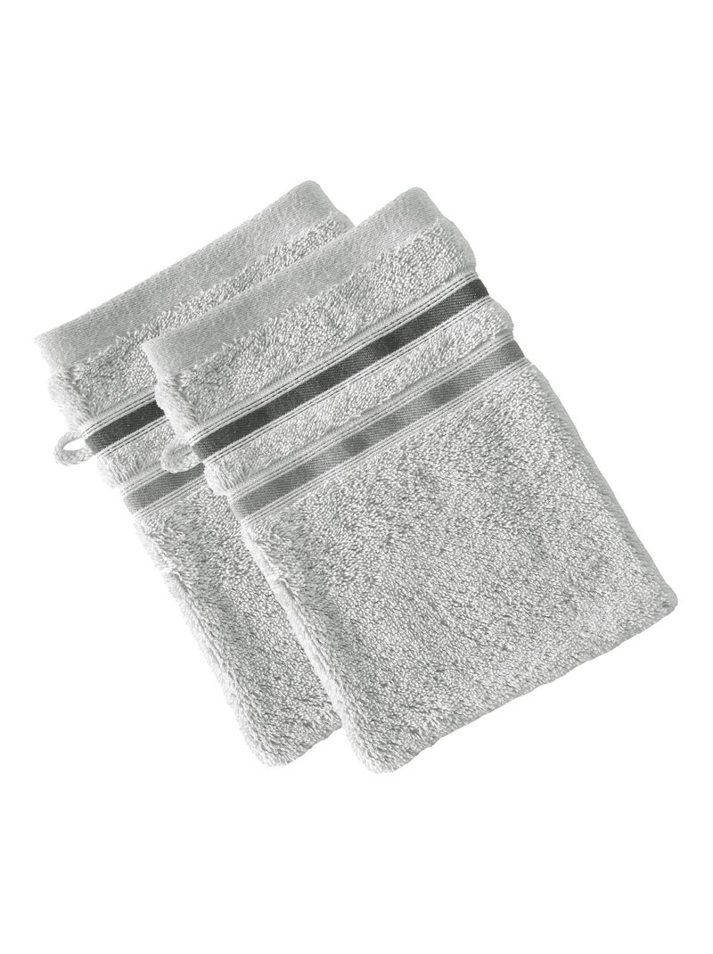 Becquet - Gant de toilette EXTRASOFT en acrylique Gris moyen - Kiabi