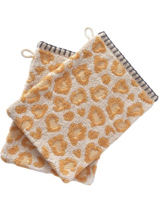 Becquet - Gant de toilette FAUVE en coton