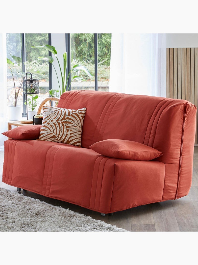 Becquet - Housse bz KEVARA en coton Terracotta - Kiabi