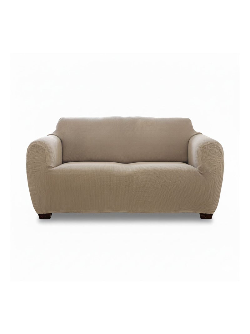 Becquet - Housse canapé CORA en polyester Beige - Kiabi