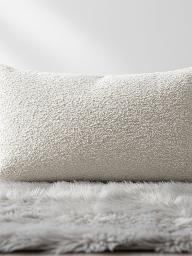 Becquet - Housse clic-clac FAR BOUCLETTE en polyester Ecru - Kiabi