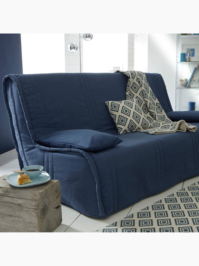 Becquet - Housse clic-clac KEVARA en coton Bleu - Kiabi