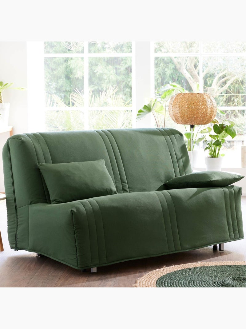Becquet - Housse clic-clac KEVARA en coton Vert olive - Kiabi