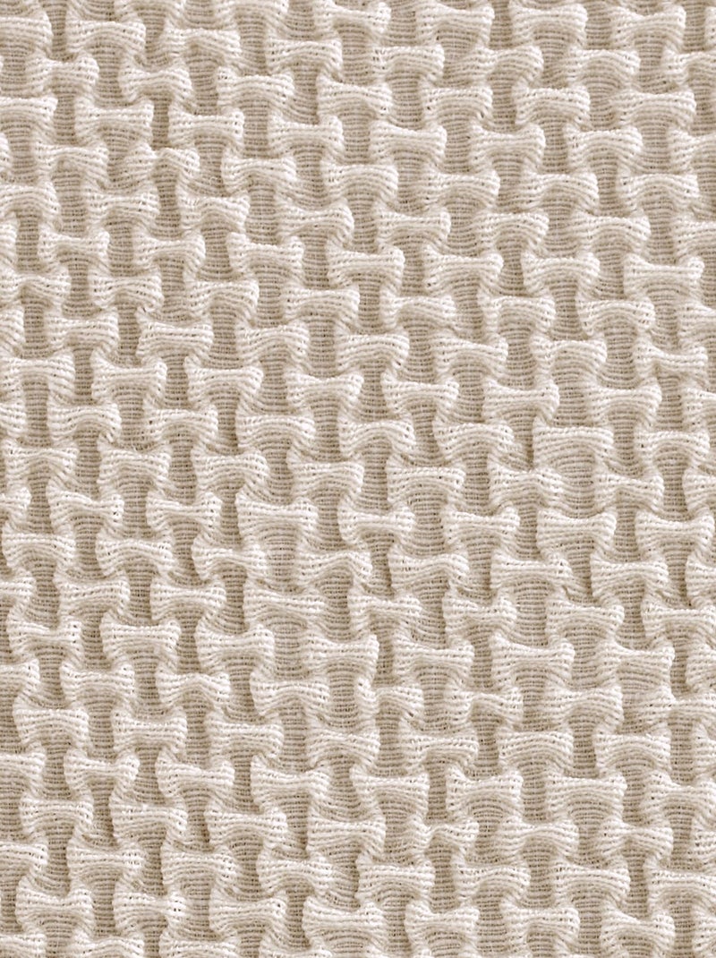 Becquet - Housse de chaise CORA en polyester Ecru - Kiabi