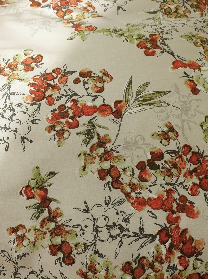 Becquet - Housse de couette ANDJA en coton Grège - Kiabi